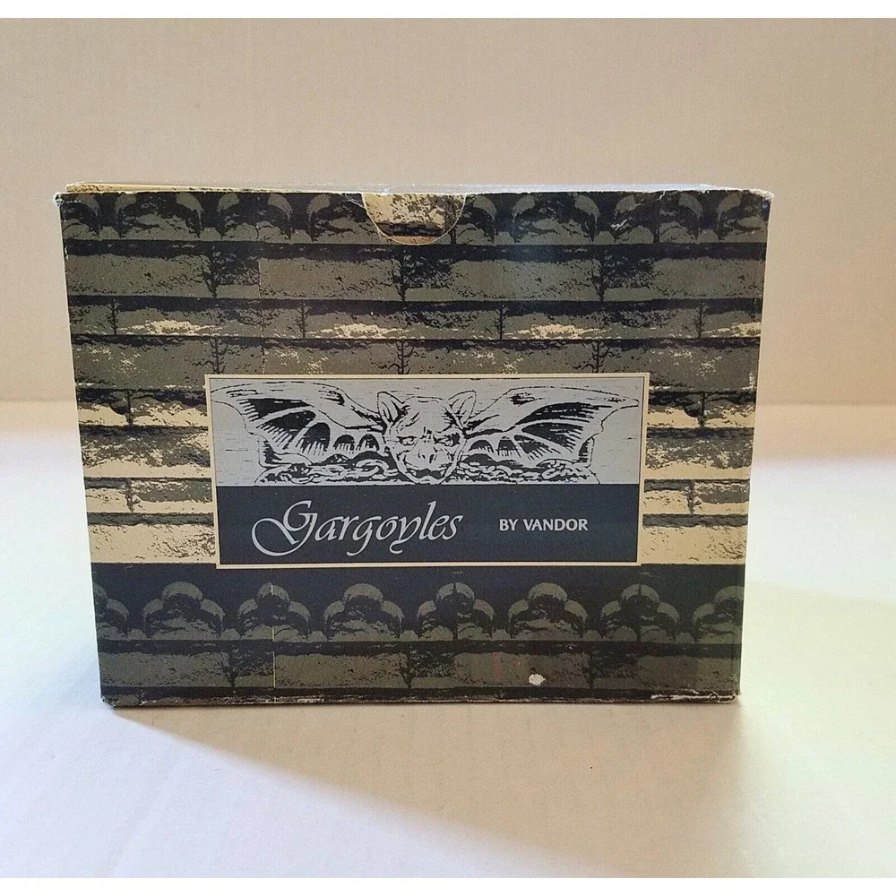Vintage 1995 Gargoyles by Vandor Gargoyle Rectangle Trinket Jewelry Box